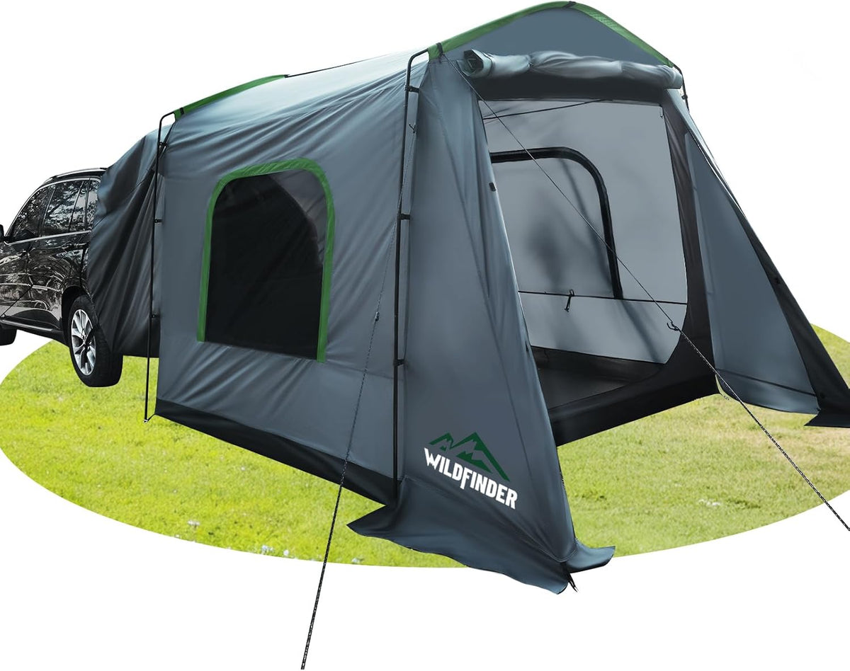 SUV Tent, Car Tents for Camping, SUV Tailgate Tent for Family | SUV Tent for Camping, Car Awning & Tailgate Tent for Van Jeep, Family Vehicle Shelter, Waterproof Wind Resistant Outdoor Gear