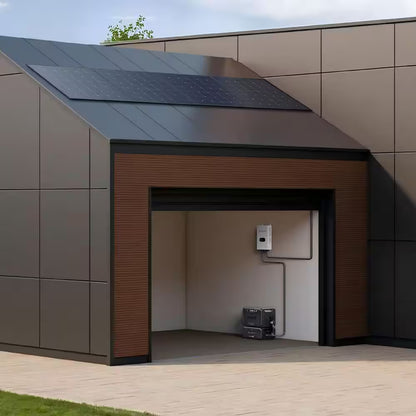 5529Wh Solar Generator, 3840W Output Power Station Lifepo4 Battery Generator Combo for Home Backup