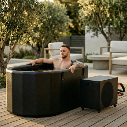 XXL Inflatable Cold Plunge System – Chiller-Ready Full-Body Immersion Tub