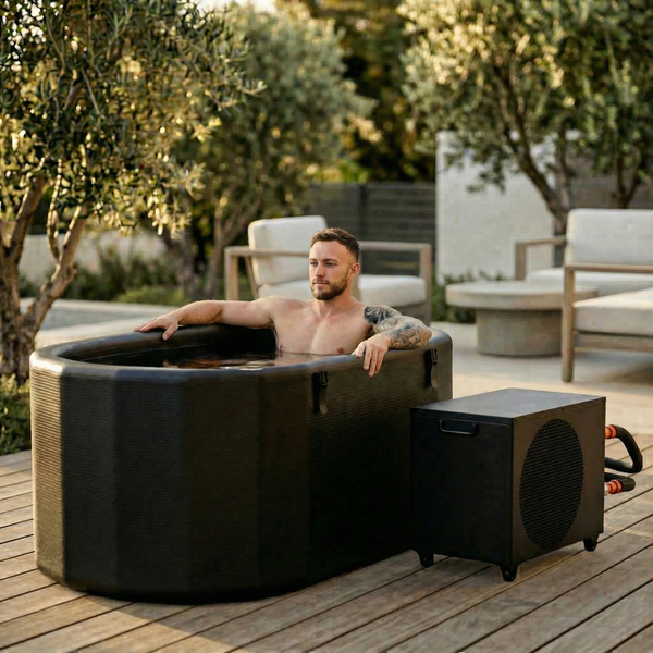 XXL Inflatable Cold Plunge System – Chiller-Ready Full-Body Immersion Tub